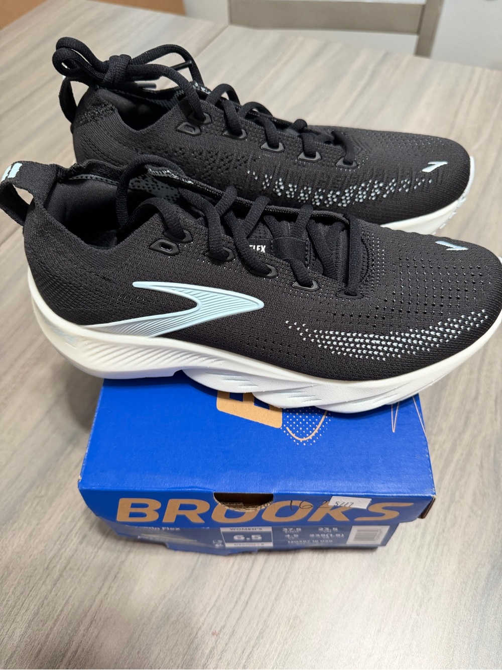 Brooks Glycerin Flex Women's Athletic Shoes - Black/Blue